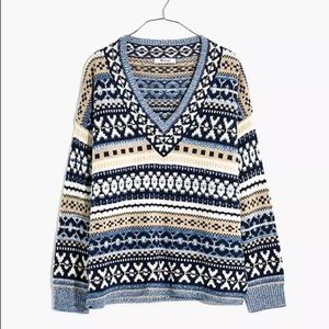 Madewell Forrest Fair Isle Sweater